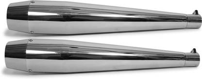 C-KON Interceptor chrome 650cc silencer for Royal Enfield NA Full Exhaust System