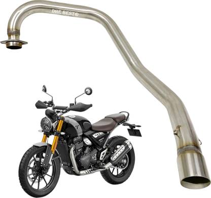 Dhe Best Bike Exhaust Middle Muffler Bend Pipe For Triumph Speed 400 NA NA Slip-on Exhaust System