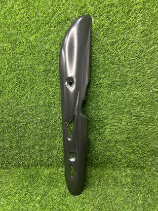 MACH7 SPLENDOR BS3 BS4 SILENCER PLATE BLACK STRONG MATERIAL MADE IN INDIA Hero Splendor Full Exhaust System