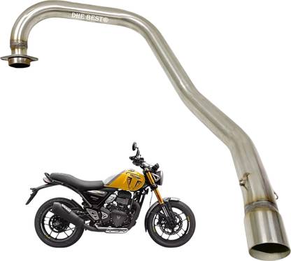 Dhe Best Bike Exhaust Bend Pipe Heavy duty Middle Pipe For Triumph Speed 400 NA NA Slip-on Exhaust System
