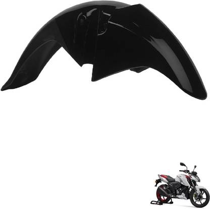 Zombieeast Front Mudguard/Mud Guard Black For Tvs Apache RTR 160 4v Bike Fairing Kit