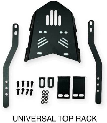 MOTO XSPEED Seat Extender Backrest Rack Carrier Top Box Base Plate Bike Fairing Kit