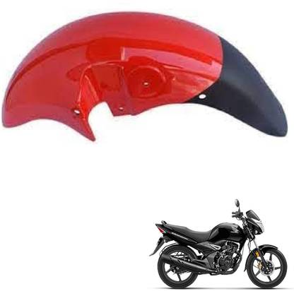 Zombieeast Front Mudguard/Front Mud Guard Red for Unicorn 160CC BS6 Bike Fairing Kit