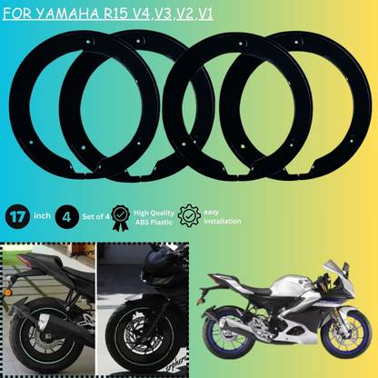 सृफेयर PRO Disc Wheel Cover For R15 V4 ,V3,V2,V1 Wheel Cover NA