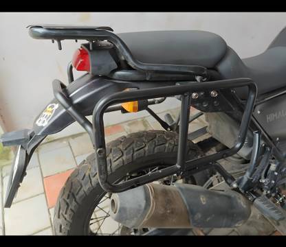 Shriragunath Customize Side Saddle Stay Black for - RE Himala.yan BS4,BS6 All Model Bike Saree Guard