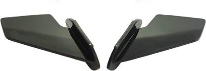 samtech Bike wings Winglet small black for universal for bike scooty helmet Bike Fairing Bike Fairing Kit