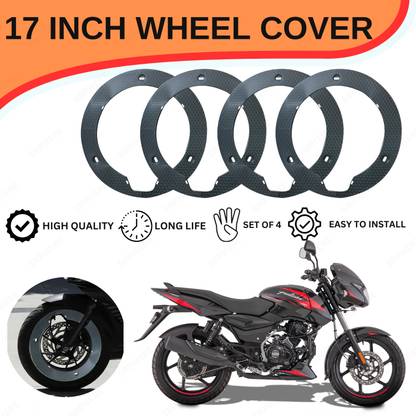 ENEMYT BJ4 GOOD QUALITY SET OF 4 NEW DESIGN 17 INCH WHEEL DISC FOR BAJAJ PULSAR 150 Bike Fairing Kit