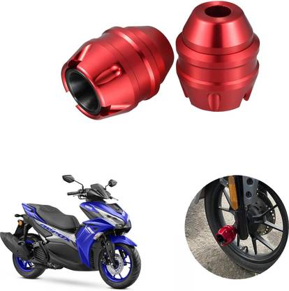 INGPRIDE ING-Red CNC Anti Drop Front Fork Frame Slider for Yamaha Aerox 155 Bike Fairing Kit