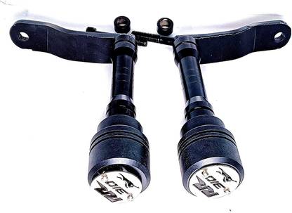 Gogna Mart Frame Sliders for TVS Apache RR 310 (Black Silver) Bike Fairing Kit