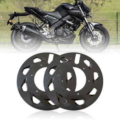 TRYFLY Carbon Finish Wind Design Front/Rear Pro Disc Wheel Cover 17 Inch Bike Fairing Kit
