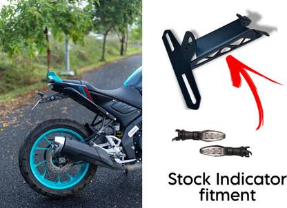 MOXZILLA MT15 Racing Tail Tidy with Stock Indicator fitment with Key Hole Cap Bike Fairing Kit