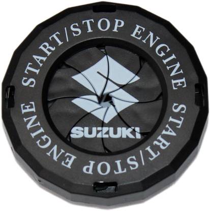 MIKANIX Rotary Bike & Car Engine Start/Stop Switch Cover/Ignition Lock Cap Push Button Bike Fairing Kit