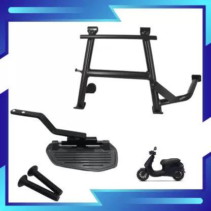 aqrin Ladies Footrest And Center Stand For OLA S1 AND S1 PRO AND AIR Bike Foot Rest