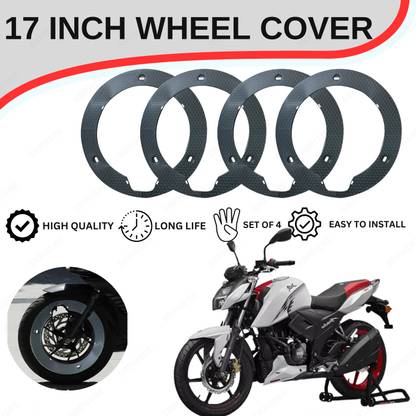 SRPHERE PVC2 GOOD QUALITY SET OF 4 NEW DESIGN 17 INCH WHEEL DISC FOR RTR 160 4V Bike Fairing Kit