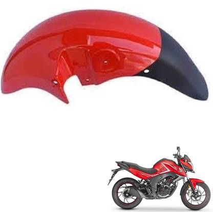Zombieeast Front Mudguard/Front Mud Guard Sports Red for Honda Cb Hornet Bike Fairing Kit