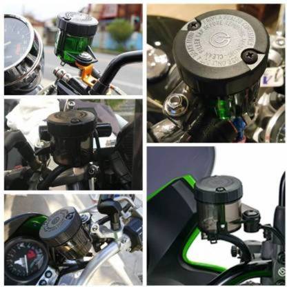TRYFLY O6 Front Brembo Oil Can Brake Clutch tank Fluid Reservoir Oil Tank for All Bike  बाइक फेयरिंग किट