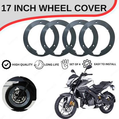 SRPHERE PVC2 GOOD QUALITY SET OF 4 NEW DESIGN 17 INCH WHEEL DISC FOR NS 200 Bike Fairing Kit
