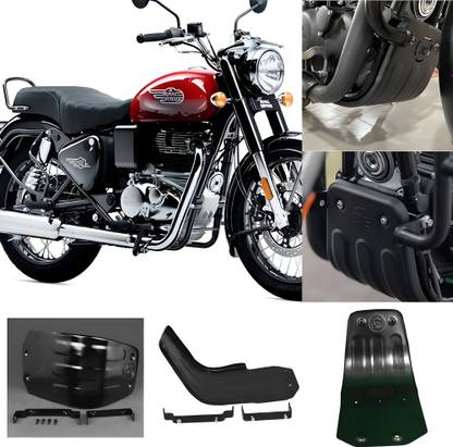 ZOJILA Super Quality Sump Guard Compatible For New Model BULLET STANDARD 350CC Bike Engine Guard