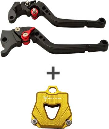 Gogna Mart Adjustable Lever for Yamaha m15 , bike key jacket yellow Bike Fairing Kit