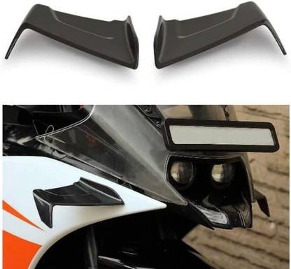 Auto MT Universal Wing Aerodynamic Winglet Kit Dynamic Spoiler for ALL BIKE Bike Fairing Kit
