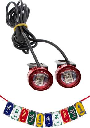 Gogna Mart Waterproof Motorcycle Led Strobe Lights Motorcycle Led Strobe, ladakh flag Bike Fairing Kit