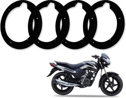TORANTO New Embossed Pattern 18 inch ABS Plastic Wheel Cover 4pc For TVS_SPORT Bike Fairing Kit