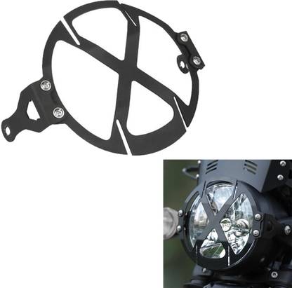 Vagary Headlight Grill/ Guard For Royal Enfield Hunter 350 Bike Headlight Grill