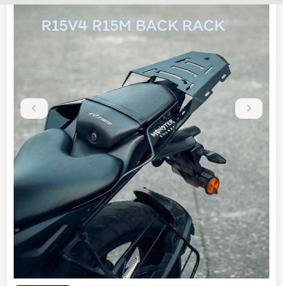 Auto MT R15V4 R15M Back Rack Seat Extender Trail Expedition Carrier Yamaha R15V4 R15M Bike Fairing Kit