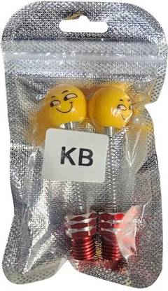 Bigbird Smiley Dummy Nut with Spring momentum coil (Yellow Smiley) Bike Fork Spring Kit