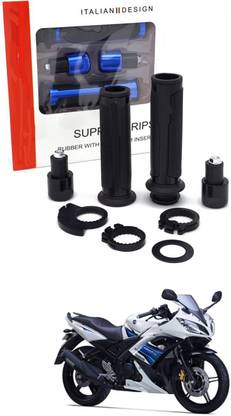 PECUNIA Motorcycle Hand Grips Anti-Skid Handlebar Rubber Bar End 186 Handle Bar Grip For Yamaha YZF R15 S