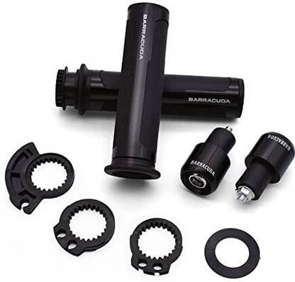 RACER'S EDGE Barracuda Handle Grip, Yamaha, TVS, KTM, Bajaj, Kawasaki, Suzuki, Jawa Handle Bar Grip For Universal For Bike, KTM, Bajaj, Yamaha, JAWA, TVS, Honda, Suzuki, Kawasaki, Royal Enfield Universal For Bike, Apache, CB1000R, Classic 350, Dominar 400, Duke 200, MT-15, Pulsar NS 200