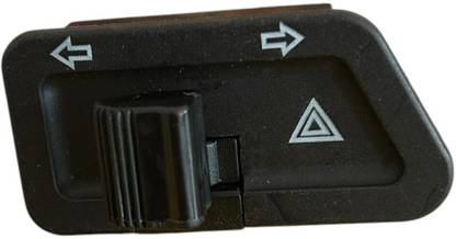 Shinify Universal Parking Hazard Indicator Switch Handle Bar Grip For TVS Jupiter