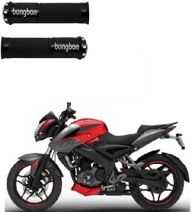 Moliyam HANDLE GRIP ML07 Handle Bar Grip For Bajaj Pulsar 200 NS DTS-i, Universal For Bike