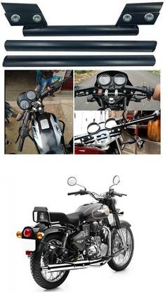 PRTEK 22mm 7/8" Motorcycle Handlebar Universal For Bike 25 Handle Bar Grip For Royal Enfield 500