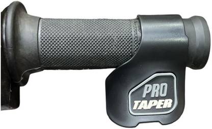 Gogna Mart pro taper palm rest Grey Handle Bar Grip For Universal For Bike Universal For Bike