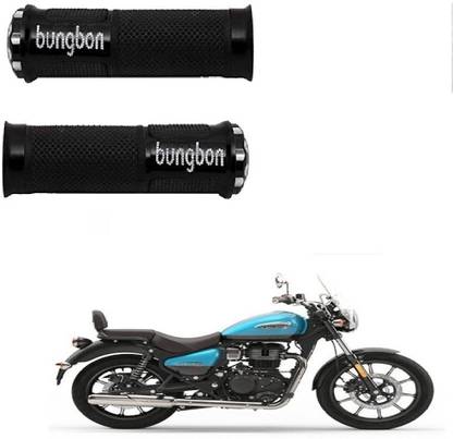 Moliyam HANDLE GRIP ML024 Handle Bar Grip For Royal Enfield Meteor 350, Universal For Bike