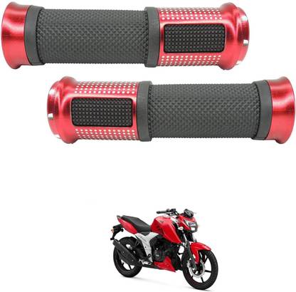 PROEDITION Motorcycle Rubber Hand Grip For 7/8" 22mm Handlebar 591 Handle Bar Grip For TVS Apache RTR 160
