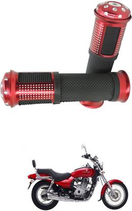 PECUNIA Motorcycle Hand Grips Anti-Skid Handlebar Rubber Bar End 597 Handle Bar Grip For Bajaj Avenger 220 DTS-i