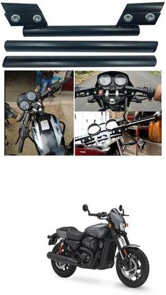 PRTEK 22mm 7/8" Motorcycle Handlebar Universal For Bike 156 Handle Bar Grip For TVS Streek