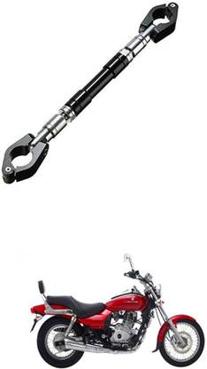 PRTEK Universal Adjustable Motorcycle Handlebars S19 Handle Bar Grip For Bajaj Avenger 220 DTS-i