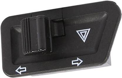 Pa Universal Parking Hazard Indicator Switch Handle Bar Grip For Honda, TVS, Suzuki, Yamaha, Hero Activa, Dio, Jupiter, Wego, Pep Plus, Access 125, Burgman Street 125, Ray, Maestro