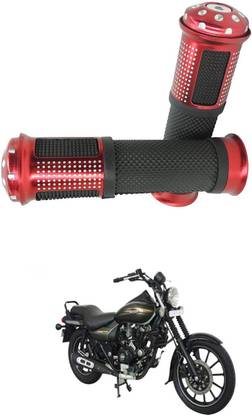 PECUNIA Motorcycle Hand Grips Anti-Skid Handlebar Rubber Bar End 598 Handle Bar Grip For Bajaj Avenger 220 DTS-i