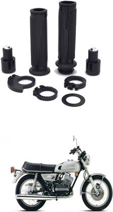 PRTEK Motorcycle Rubber Hand Grip For 7/8" 22mm Handlebar 135 Handle Bar Grip For Yamaha RD 350