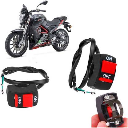 AUTO PEARL On Off Switch Handle Bar Grip For Benelli TNT 25
