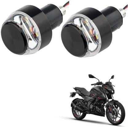 KOZDIKO Motorcycle Turn Signal LED Handle Bar Light For PULSAR N 250 Bike Handlebar Weights