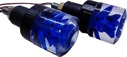 Deviant Buzz Universal Bike's & Scooty Handle Bar Light Tree Shaped (Blue) Bike Handlebar Weights