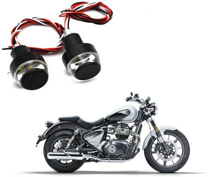 KOZDIKO Motorcycle Turn Signal LED Handle Bar Light Compatible with SUPER METEOR 650 Bike Handlebar Weights