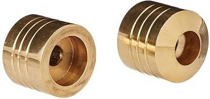 DOLSHACOB HANDLE BAR WEIGHT PURE BRASS FOR BULLET MADE IN INDIA Bike Handlebar Weights