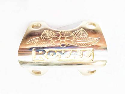 road religion Handlebar Clamp Pure Brass Compatible with Royal Enfield Models Bike Handlebar Weights