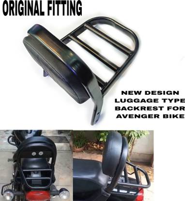 Aklin Boky NEW DESIGN LUGGAGE HEAVY METAL BACKREST FOR AVENGER Bike Headlight Grill